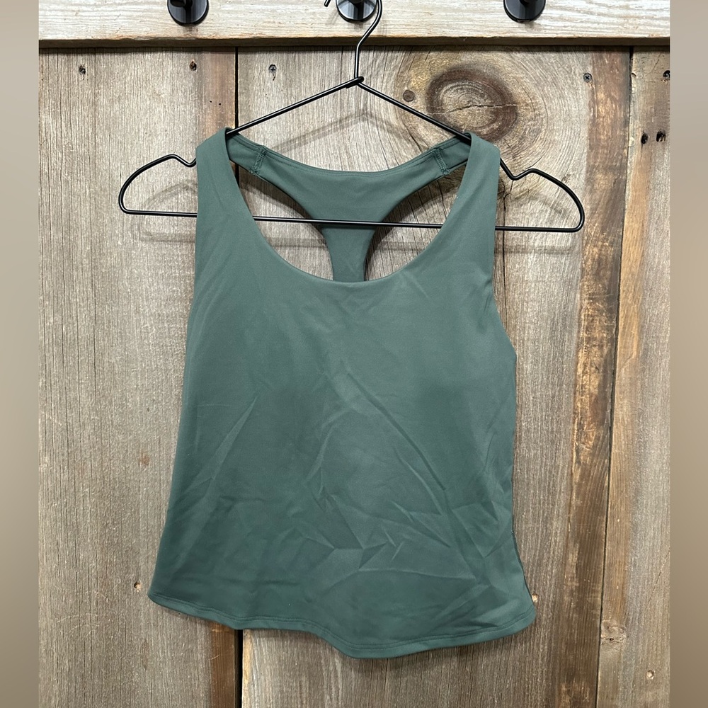 NWOT Old Navy Active PowerSoft Racerback Tank Top in Green Size Small